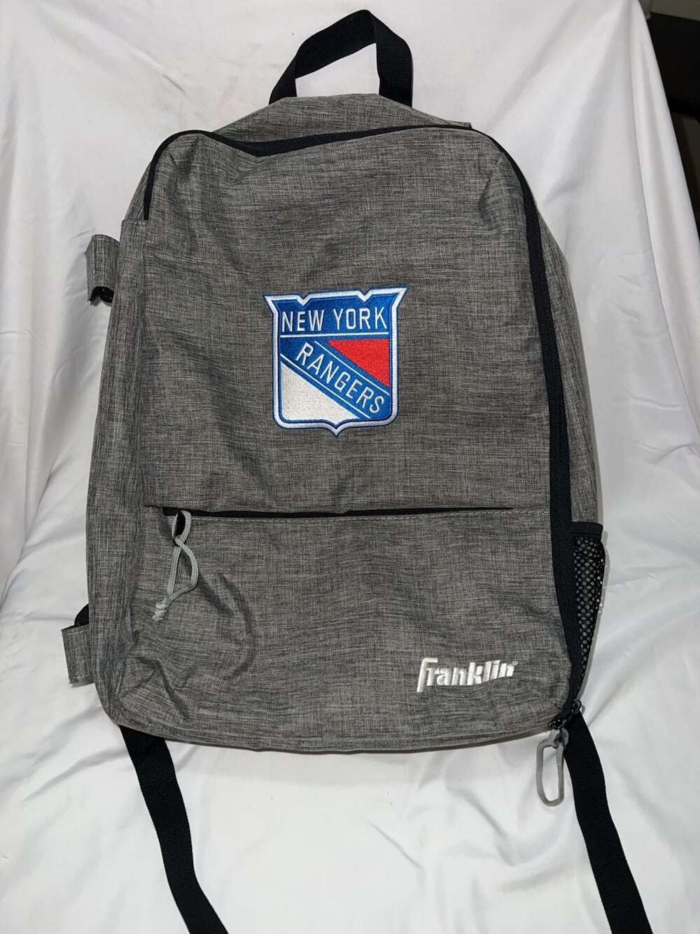 Franklin New York Rangers NHL Heather Gray Backpack